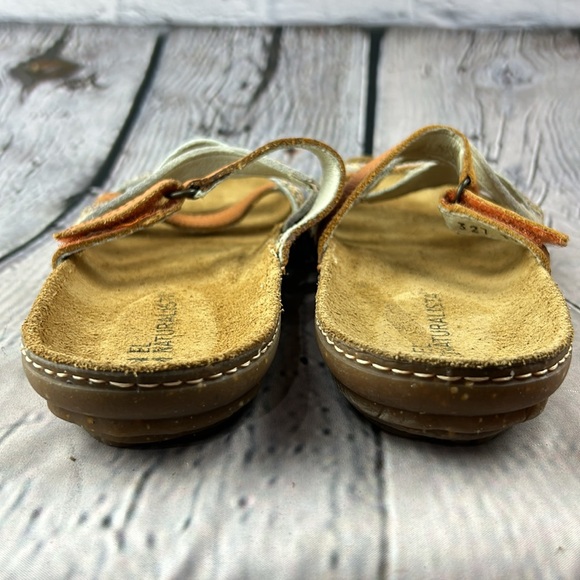 EL NATUALISTA PANGLAO Multicolored Leather Strappy Strap Slip On Flat Sandals - Picture 16 of 17